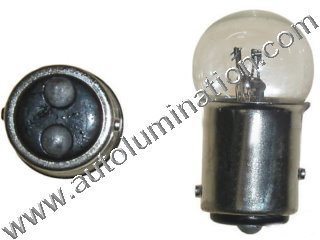 #1007, 1007, 21/5 Watt, 12v 21/5w, LLB B1007, Harley Davidson, G18, G18.5, MINIATURE BULB Bay15d BASE, G6, G121, G121.5, 6.5 Volt, .5 Amp, G-6, Dual Contact (SC) Bayonet (Bay15d) Base, C-6 Filament Design, 6.0 MSCP, 1.44