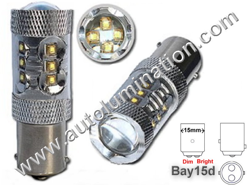 1154 Bay15d Optical Eagle Eye Tower 80 Watt 16X Cree 6V