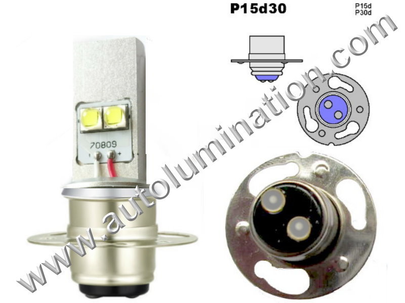 2336 P15d-30 4x Cree 12V